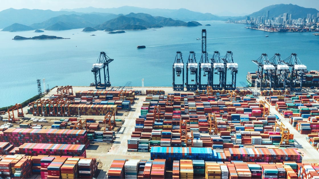 Shenzhen Port in China